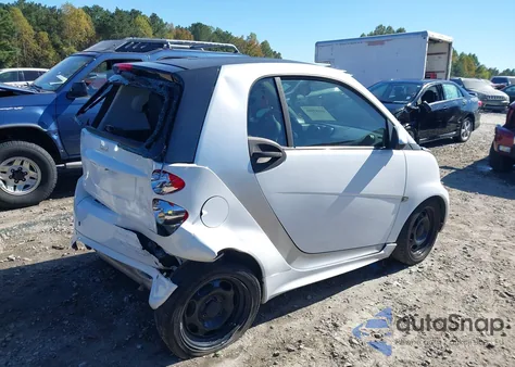 2015 Smart Fortwo Passion/Pure from USA, damaged, VIN WMEEJ3BA8FK808251